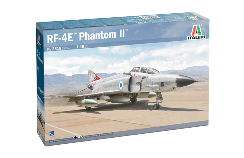 2818  авиация  RF-4E Phantom II  (1:48)