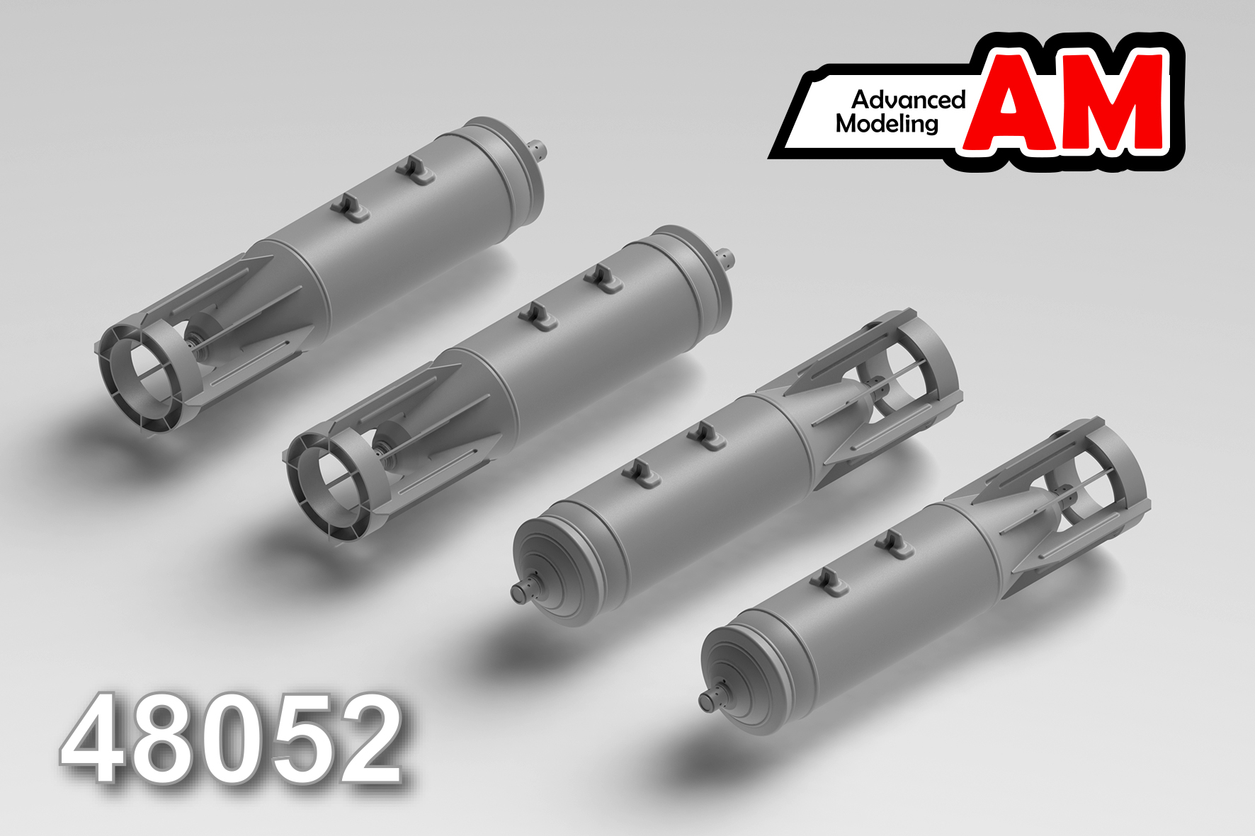 AMC 48052  дополнения из смолы  ОФАБ-250-270 ТС (4шт.)  (1:48)