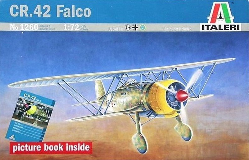 1260  авиация  CR.42 Falco  (1:72)