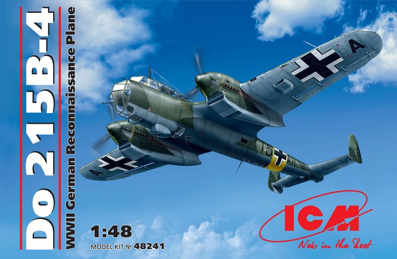 48241  авиация  Do-215B-4 WWII German Bomber (1:48)