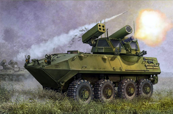 00393  техника и вооружение  БТР LAV-AD (1:35)