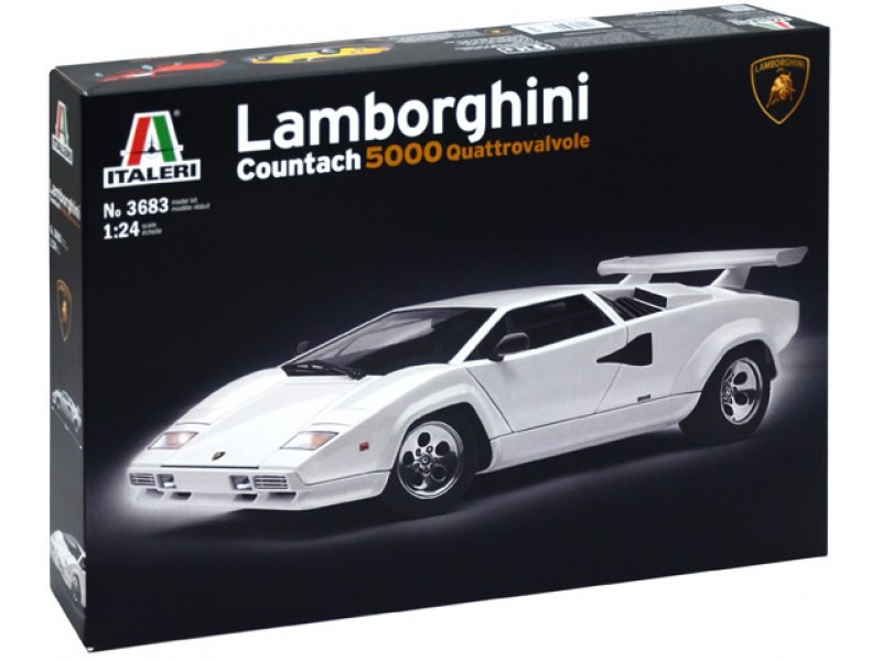 3683  автомобили и мотоциклы  LAMBORGHINI COUNTACH 5000  (1:24)