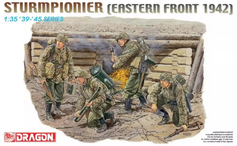 6146  фигуры  Sturmpionier (Eastern Front 1942)  (1:35)