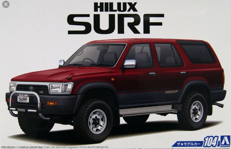 05698  автомобили и мотоциклы  Toyota VZN130G Hilux Surf  (1:24)