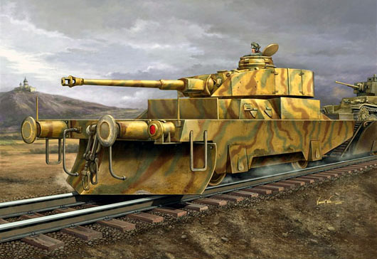 00369  техника и вооружение  вагон  Panzerjagerwagen Vol.2 (1:35)