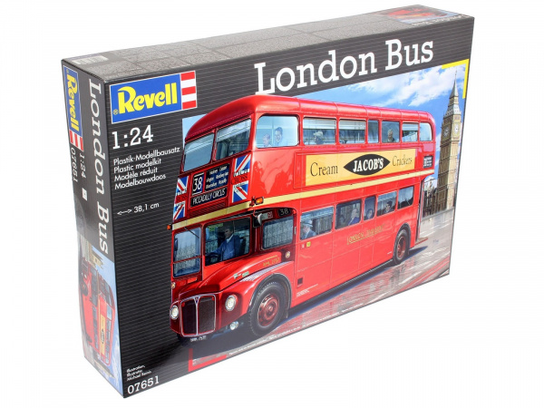 07651  автомобили и мотоциклы  London Bus  (1:24)