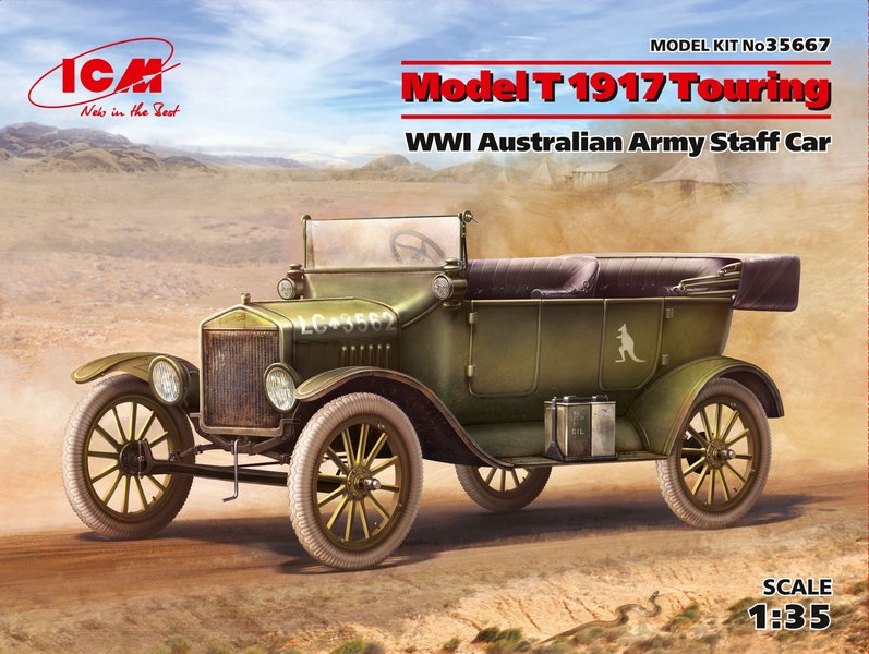 35667  техника и вооружение  Model T 1917 Touring  (1:35)