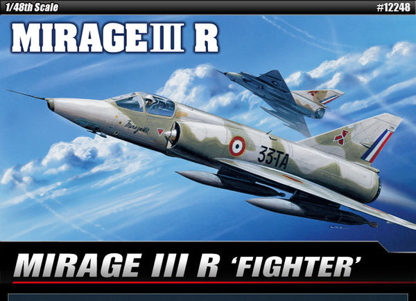 12248  авиация  Mirage III R  (1:48)