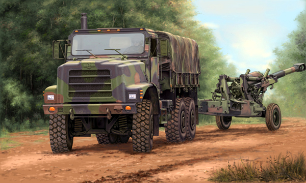 01011  техника и вооружение  Mk.23 MTVR Cargo Truck  (1:35)