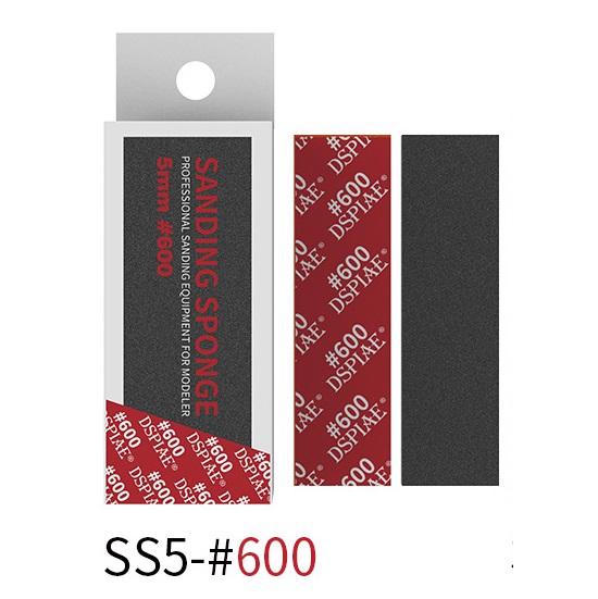 SS5-600  ручной инструмент  Наждачная бумага 5 мм #600 (5 шт.)