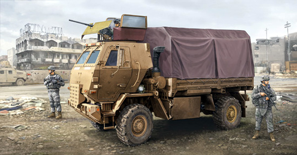 01009  техника и вооружение  M1078 LMTV (armor cab)  (1:35)