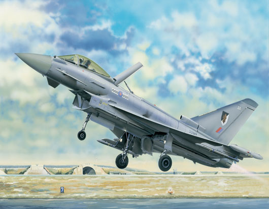 02278  авиация  EF-2000A Eurofighter Typhoon  (1:32)