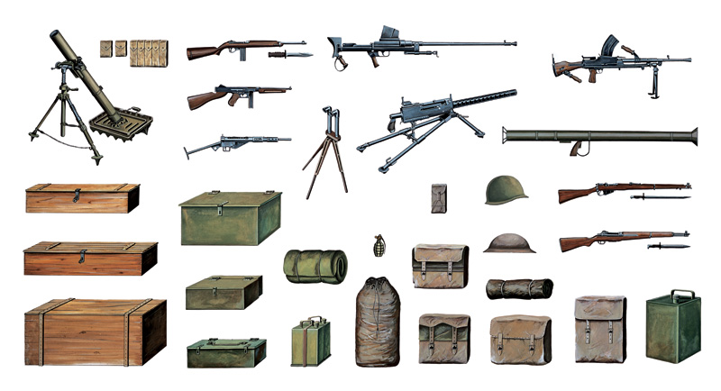 0407  наборы для диорам  ACCESSORIES (1:35)
