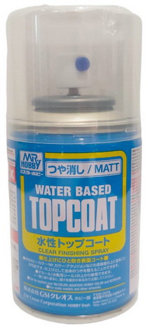 B-503  краска художественная т.м.MR.HOBBY Topcoat Flat Spray  88мл