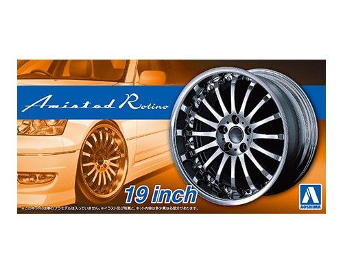 05527  дополнения из пластика  Felgi Amistad Rotino 19inch  (1:24)