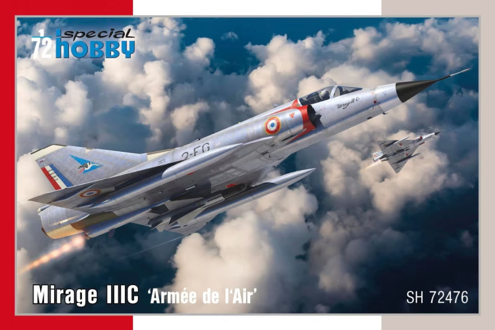SH72476  авиация  Mirage IIIC ‘Armée de l'Air’  (1:72)