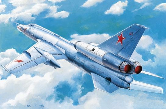 01695  авиация  Soviet КБ Т-22 "Blinder" tactical bomber  (1:72)
