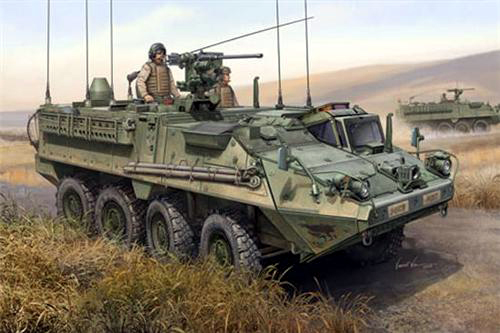 00397  техника и вооружение  БТР  M1130 Stryker CV  (1:35)