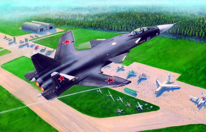 01324  авиация  ОКБ С-47 Berkut  (1:144)