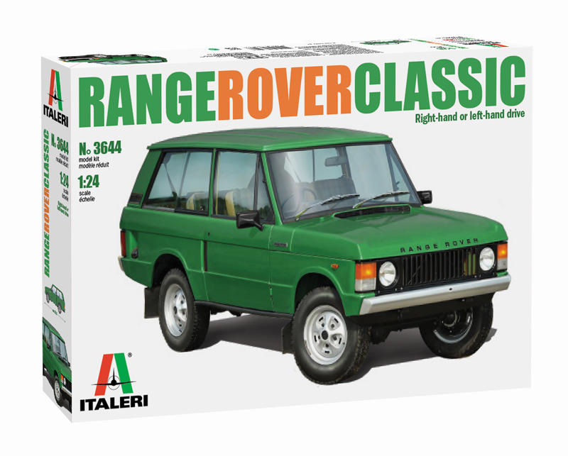 3644  автомобили и мотоциклы  RANGE ROVER Classic  (1:24)