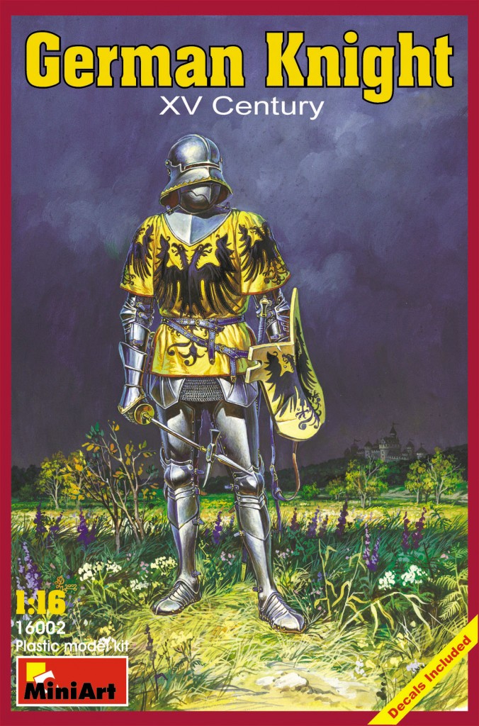 16002  фигуры  GERMAN KNIGHT XV CENTURY (1:16)