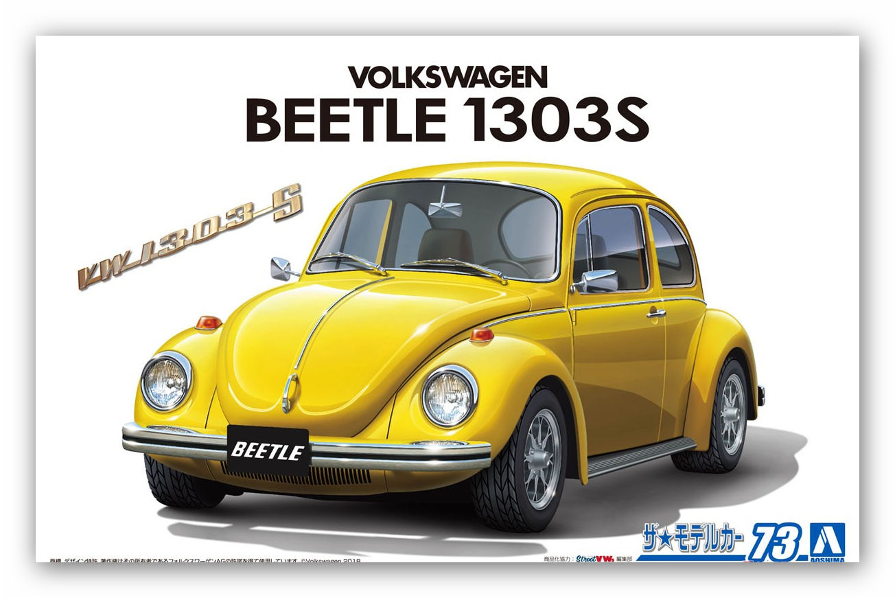 06130  автомобили и мотоциклы  Volkswagen Beetle 1303S  (1:24)