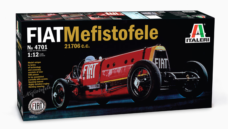 4701  автомобили и мотоциклы  FIAT MEFISTOFELE 21706 c.c.  (1:12)