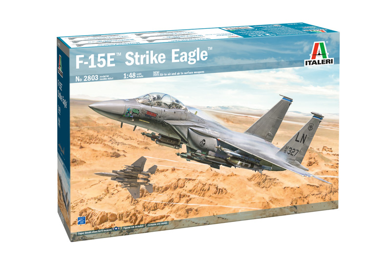 2803  авиация  F-15E Strike Eagle  (1:48)