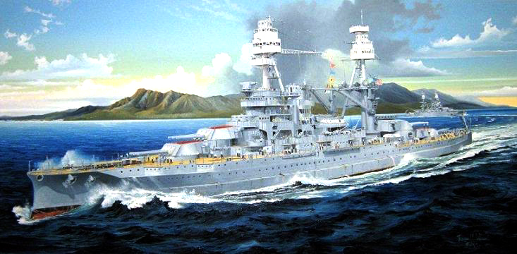 03701  флот  USS Arizona BB-39 1941  (1:200)