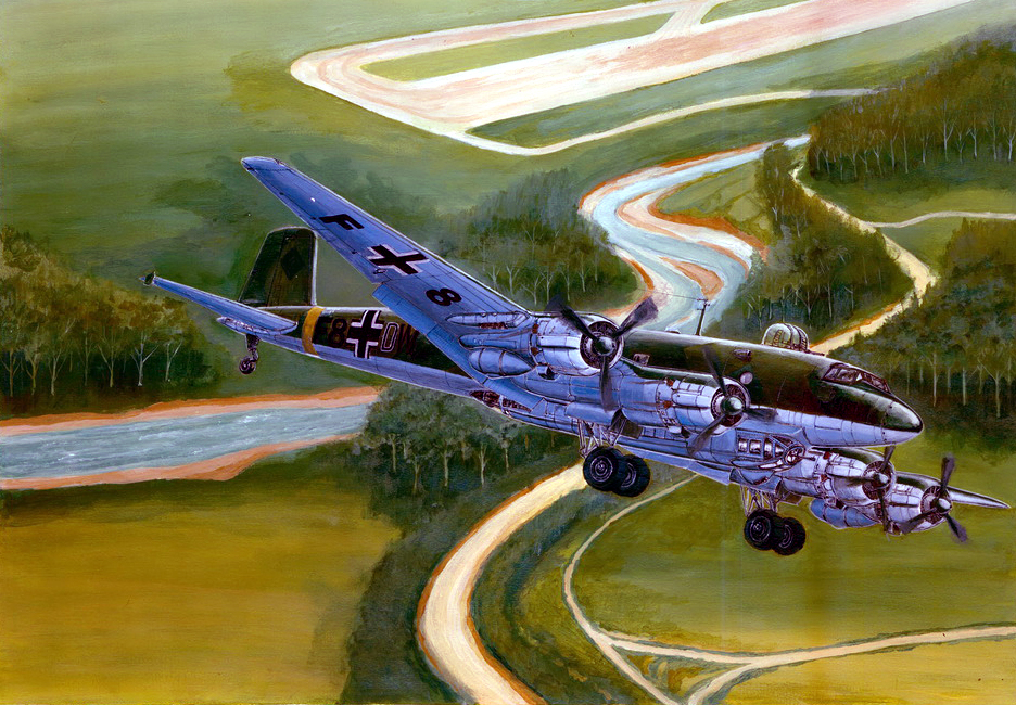 01638  авиация  Focke-Wulf Fw 200 C-4 Condor  (1:72)