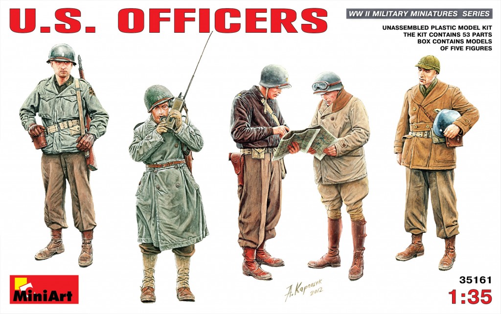 35161  фигуры  U.S. OFFICERS  (1:35)