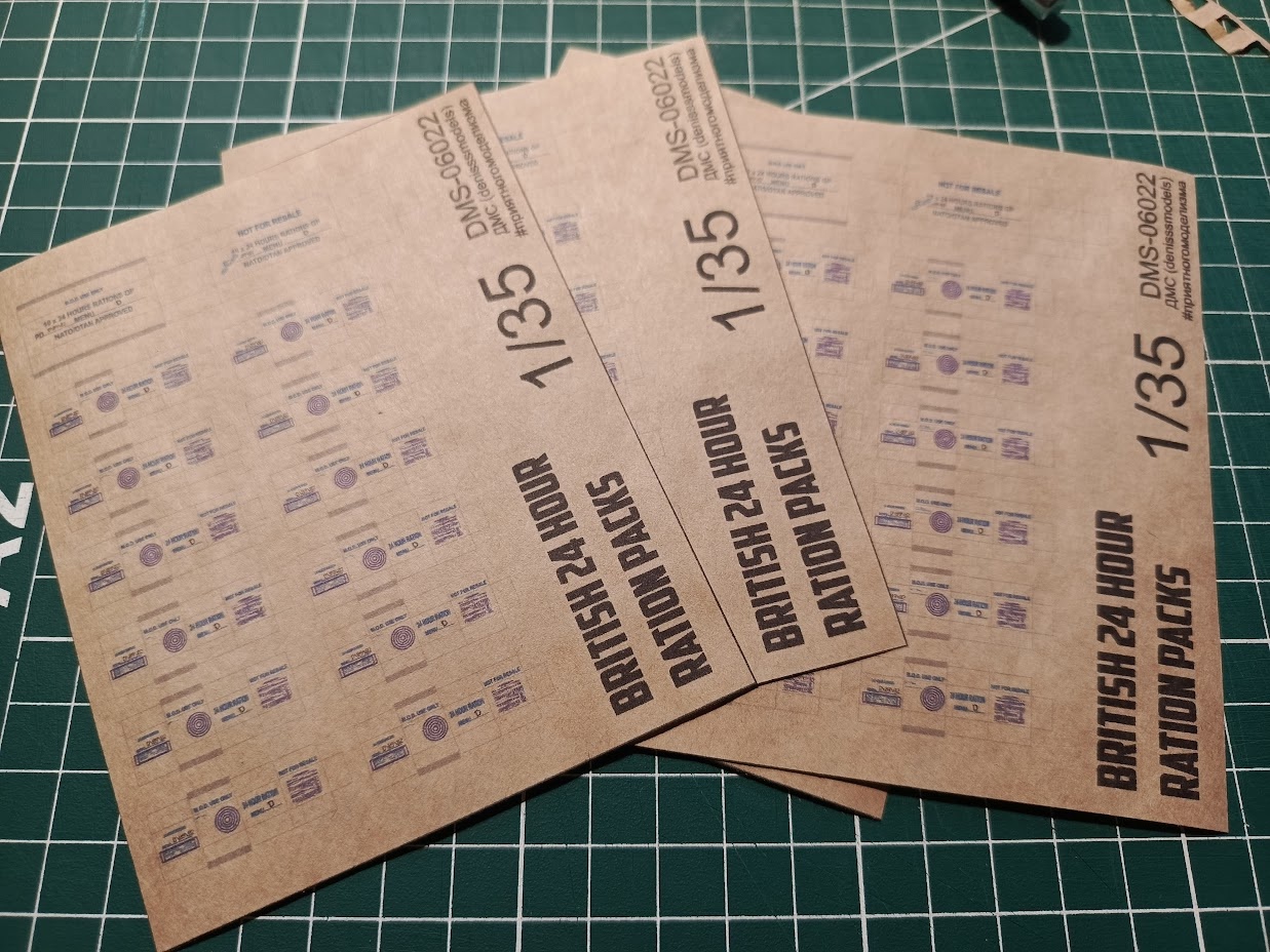 DMS-06022  дополнения из бумаги  ИРП ВС Великобритании  (1:35)