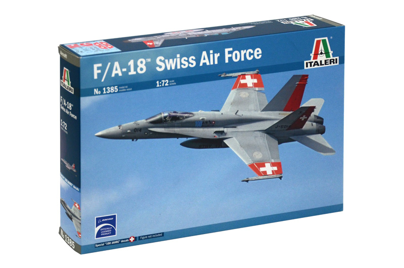 1385  авиация  F/A-18 SWISS AIR FORCES  (1:72)