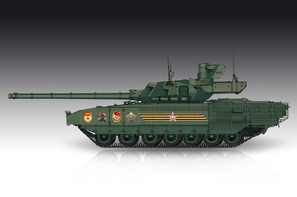 07181  техника и вооружение  Russian Танк-14 Армта MBT  (1:72)