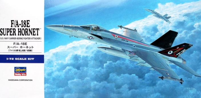 00549  авиация  F/A-18E Super Hornet (1:72)