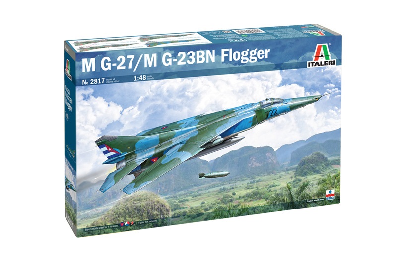 2817  авиация  M&G-27/M&G-23BN Flogger  (1:48)