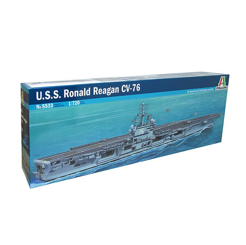 5533  флот  U.S.S. RONALD REAGAN CV-76 (1:720)