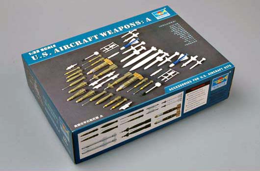 03302  дополнение из пластика  U.S. Aircraft Weapons: A  (1:32)
