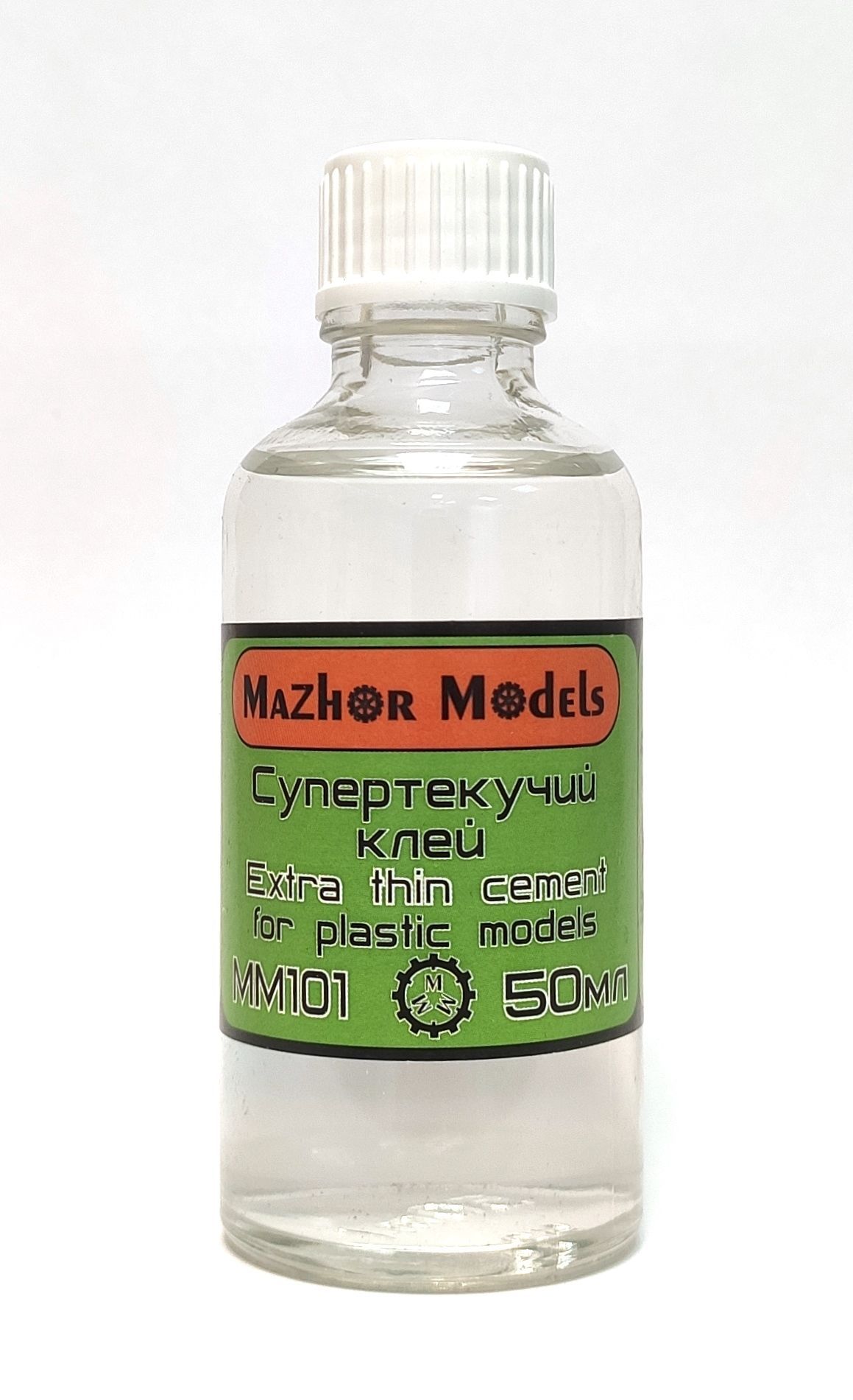 MM101  клей  Extra thin cement (Супертекучий клей) 50 мл.