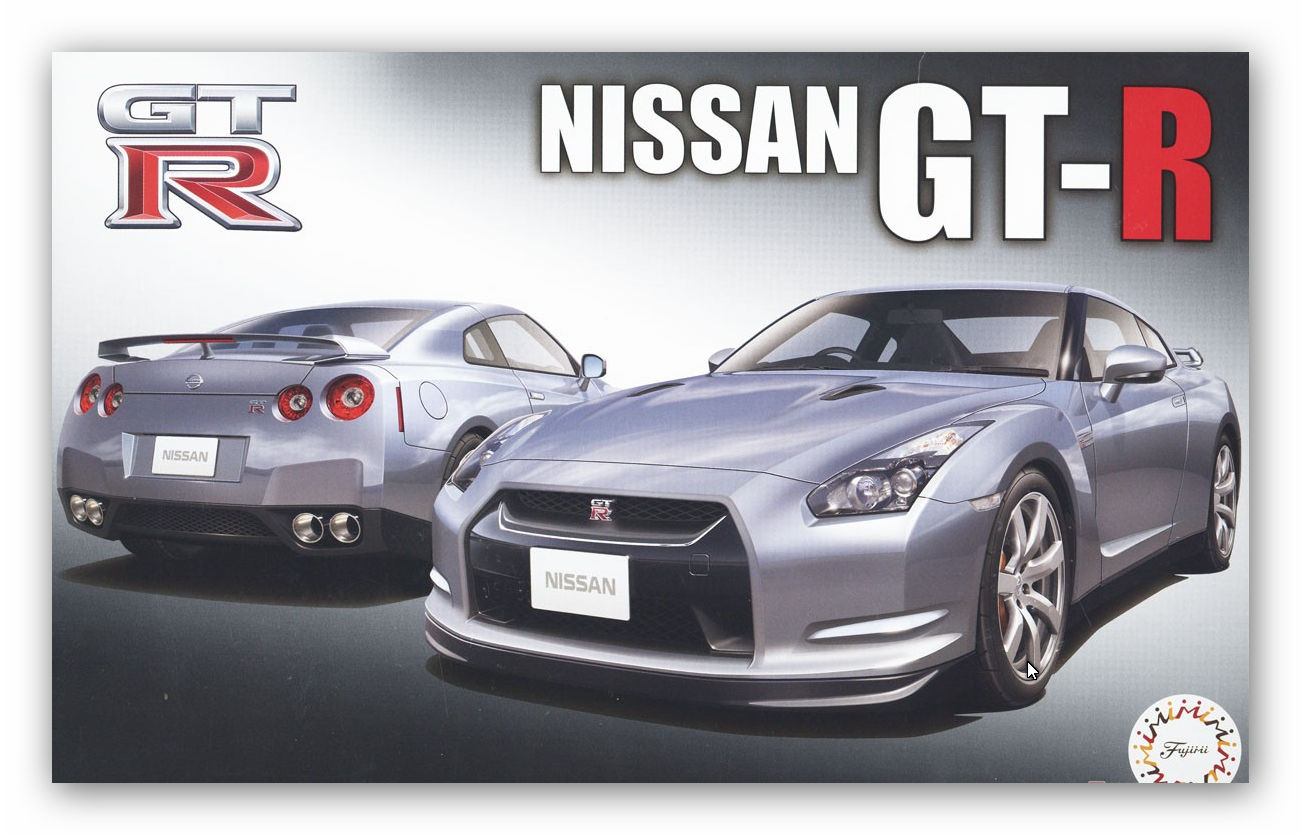 04748  автомобили и мотоциклы  Nissan GT-R  (1:24)