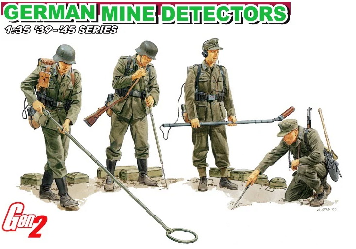 6280  фигуры  German Mine Detectors (Gen2)  (1:35)