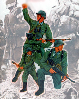 00402  фигуры  Panzer Division (Poland 1939) Part I  (1:35)