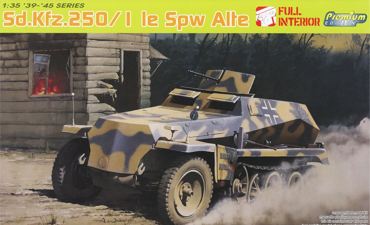 6557  техника и вооружение  Sd.Kfz. 250/1 le Spw Alte  (1:35)