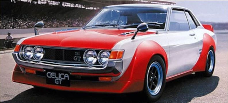 21216  автомобили и мотоциклы  Toyota Celica 1600GT  (1:24)