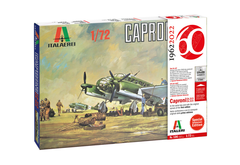 0106  авиация  Caproni Ca. 313/314  (1:72)