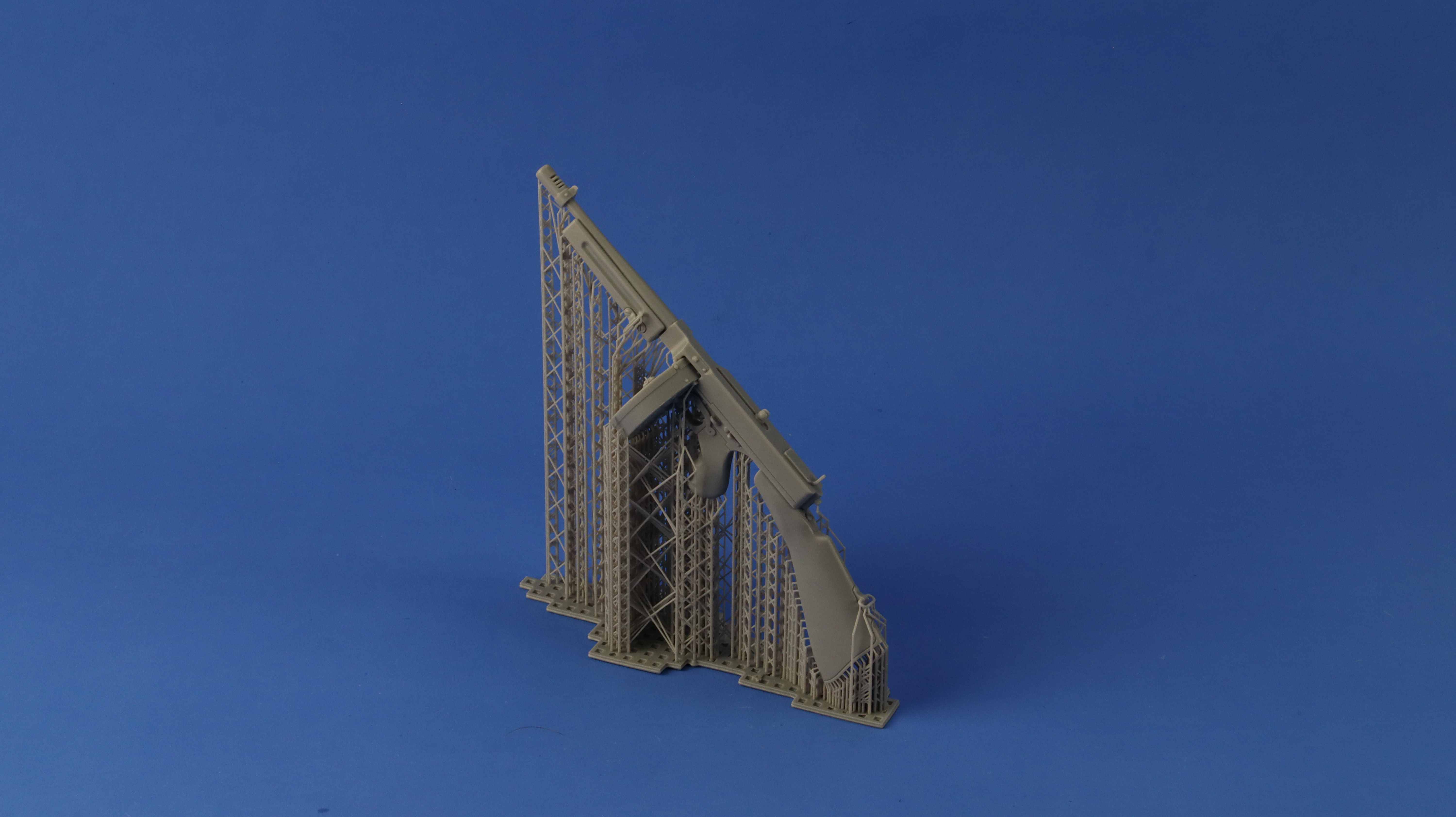 KMC16025  наборы для диорам  Томпсон М1928A1 British late drum 50  (1:16)