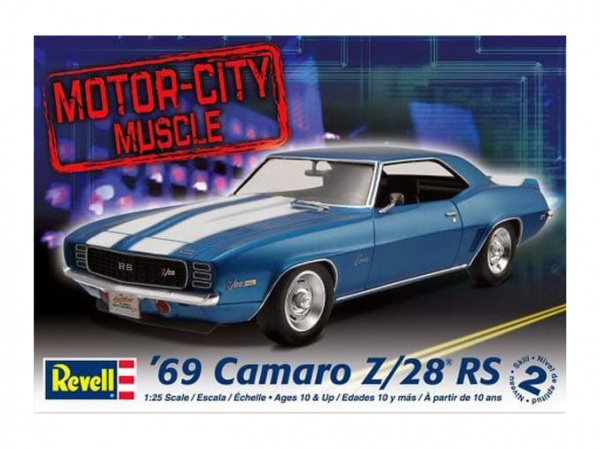 17457  автомобили и мотоциклы  '69 Camaro Z/28  (1:25)