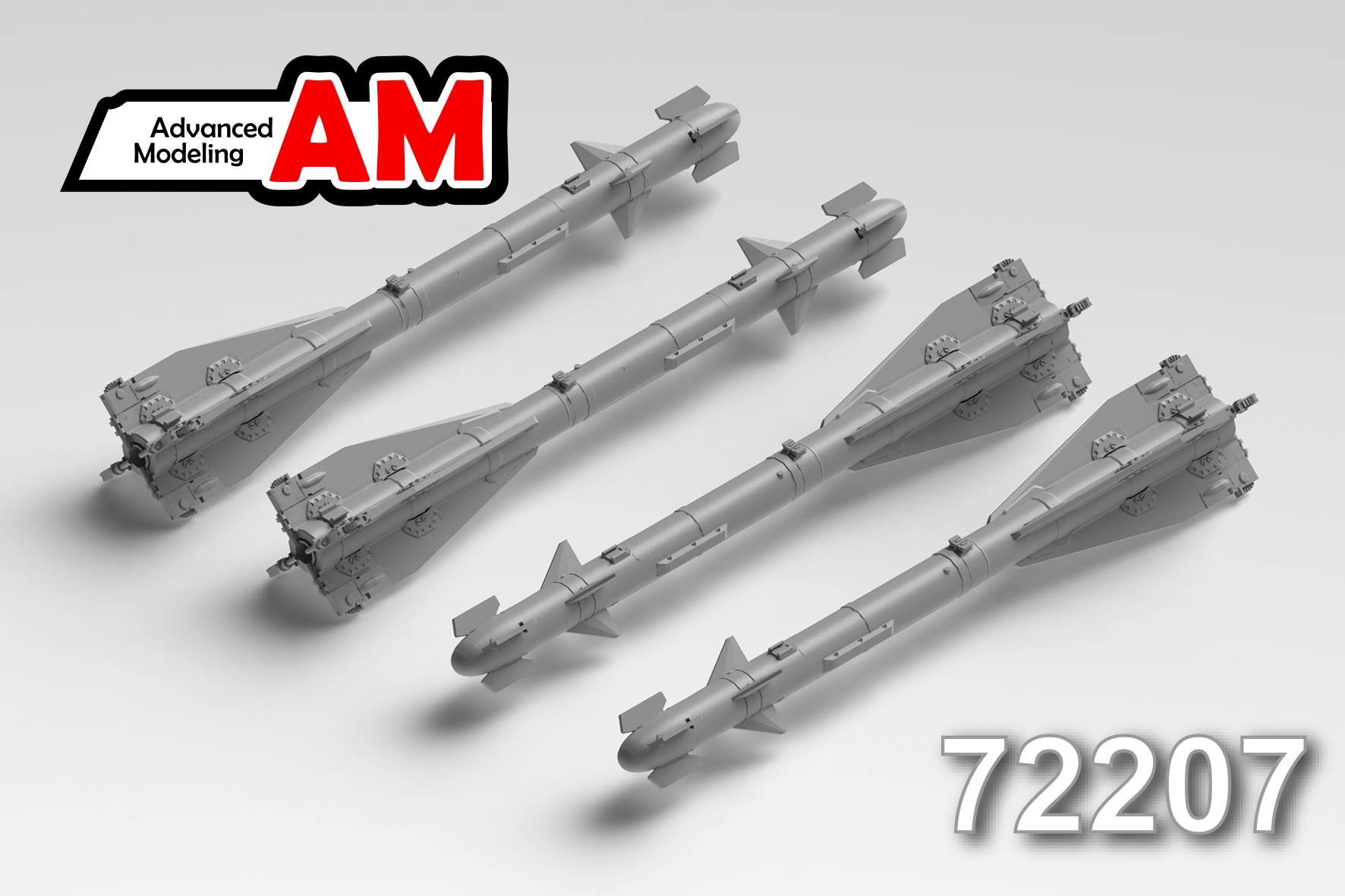 AMC 72207  дополнения из смолы  Р-60 (4шт.)  (1:72)