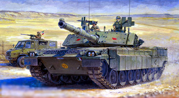 00394  техника и вооружение  Italian C1 Ariete MBT  (1:35)