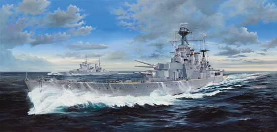 03710  флот  HMS Hood  (1:200)
